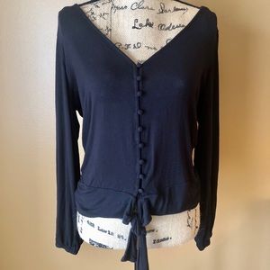 Venus black blouse